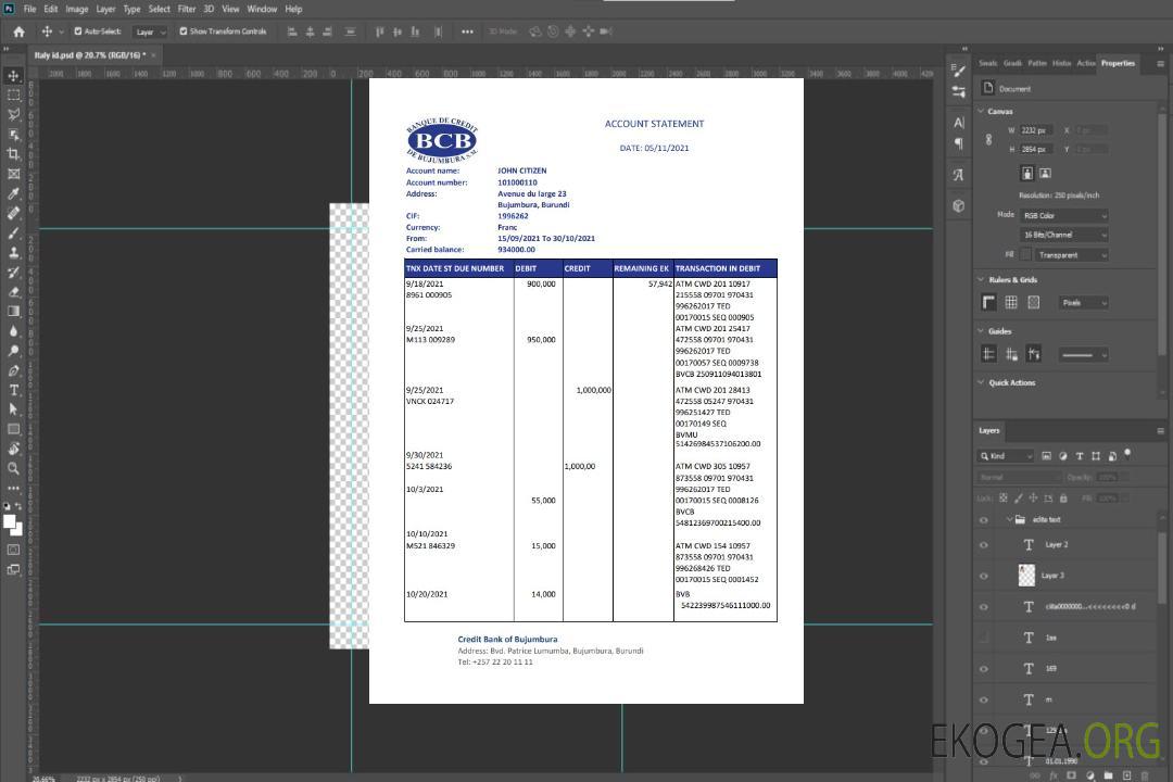 Banque de Crédit du Burundi de Bujumbura.pdf template Banque de Crédit du Burundi de Bujumbura.pdf template